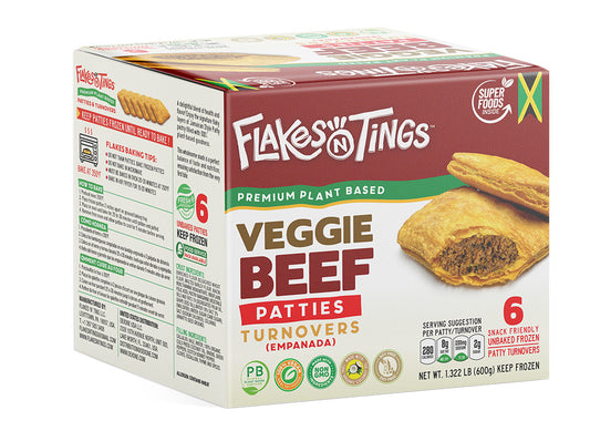 Jamaican Veggie Beef Patties